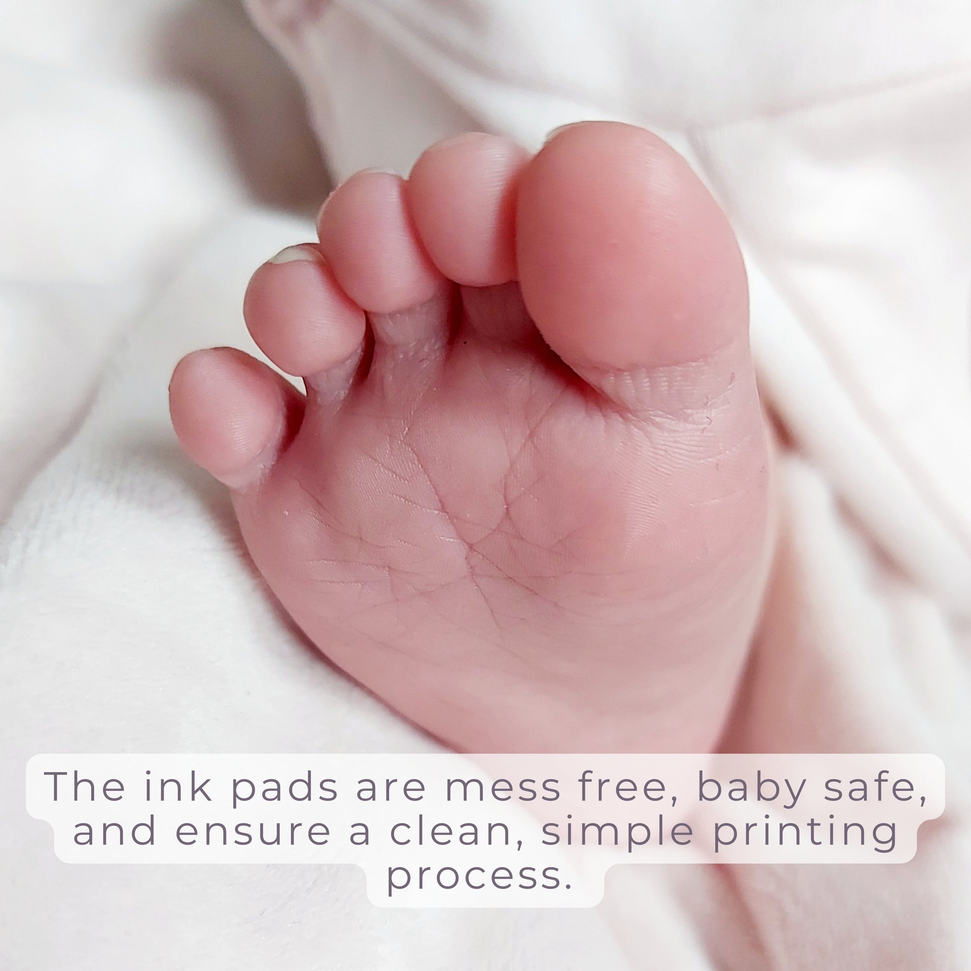 Baby foot and baby toes. Newborn foot.